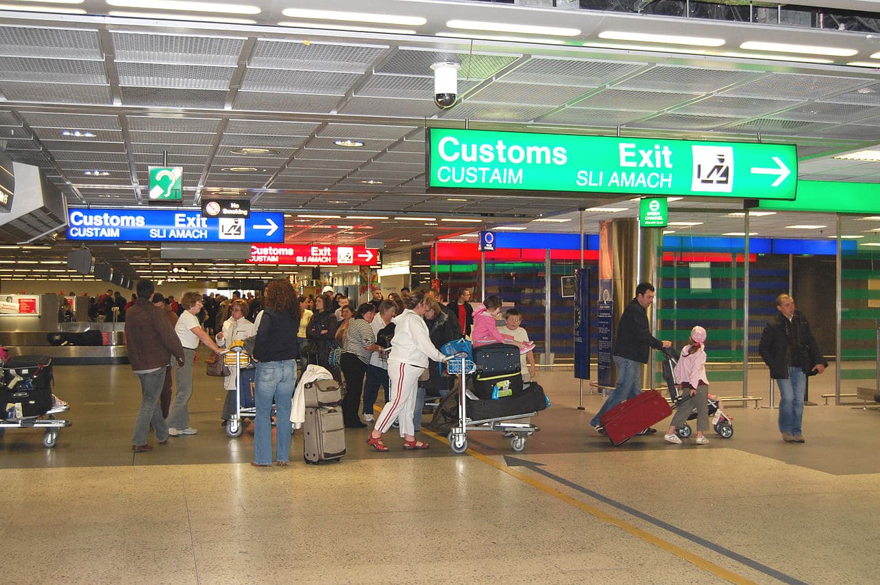 Dormir no aeroporto de Dublin