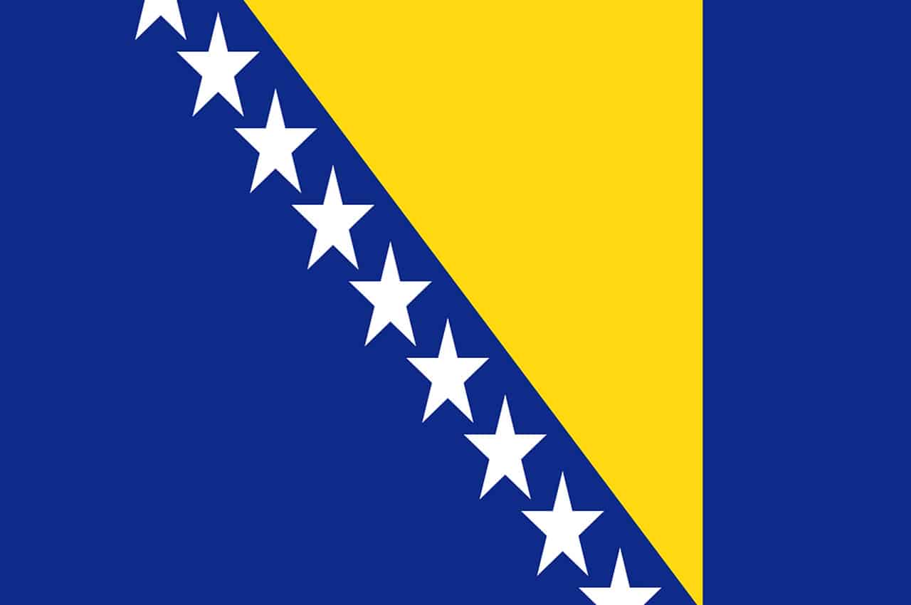 bósnia bandeira