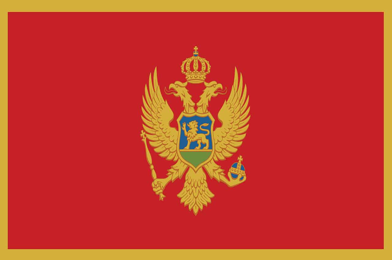 montenegro bandeira