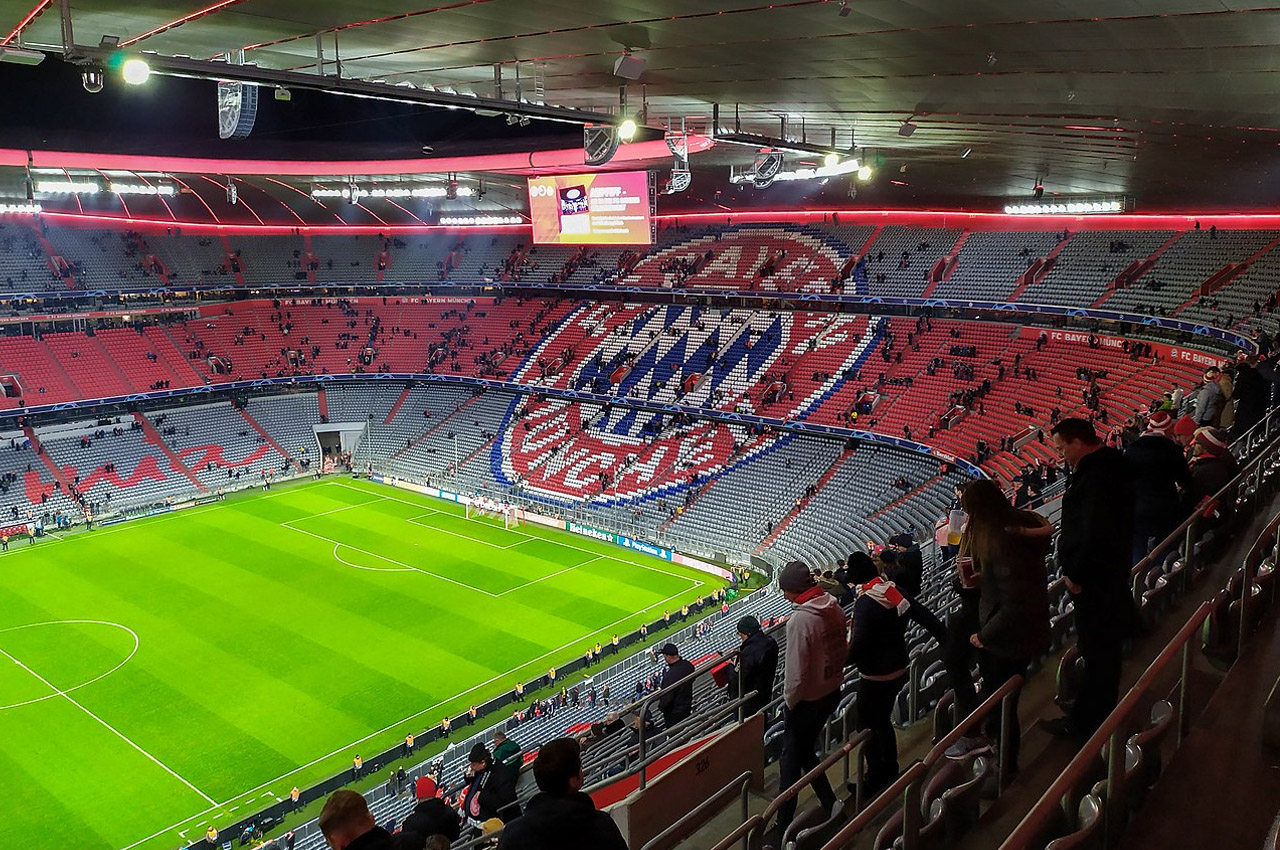 Como ver futebol na Alemanha Estádio di Bayern de Munique