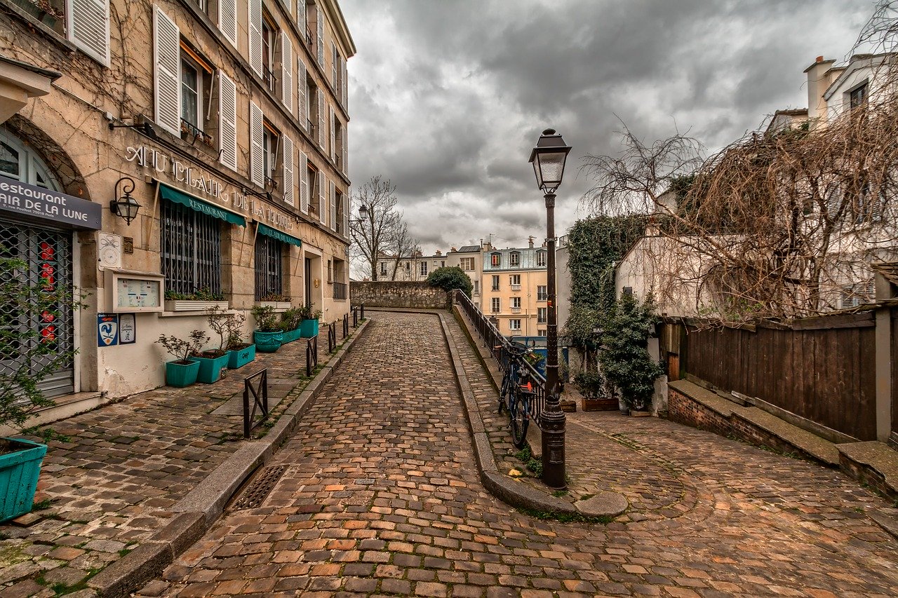 Bairros de Paris fotos de paris montmartre