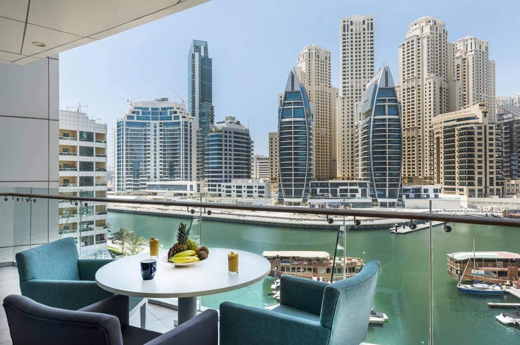 Hotel na Marina de Dubai