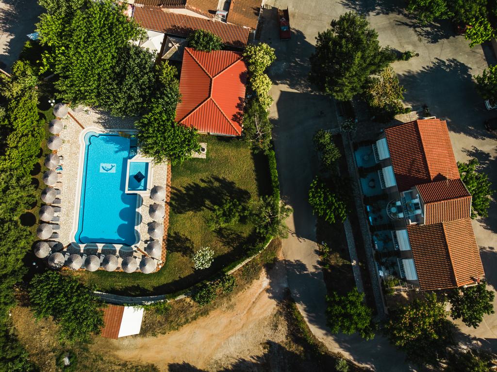 Vista do Hotel Stalaktites Studios / Grécia 