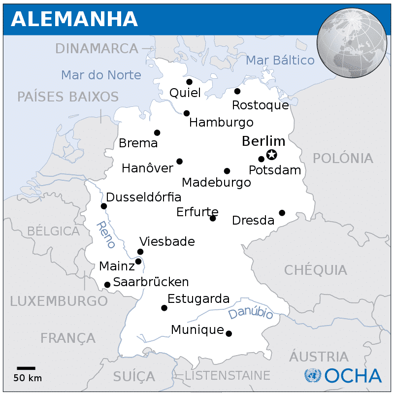 alemanha mapa