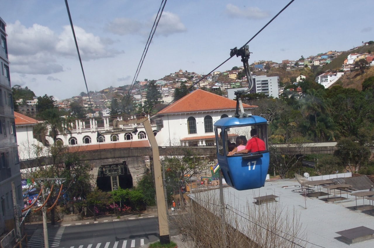 Turismo em Poços de Caldas teleférico poços de caldas