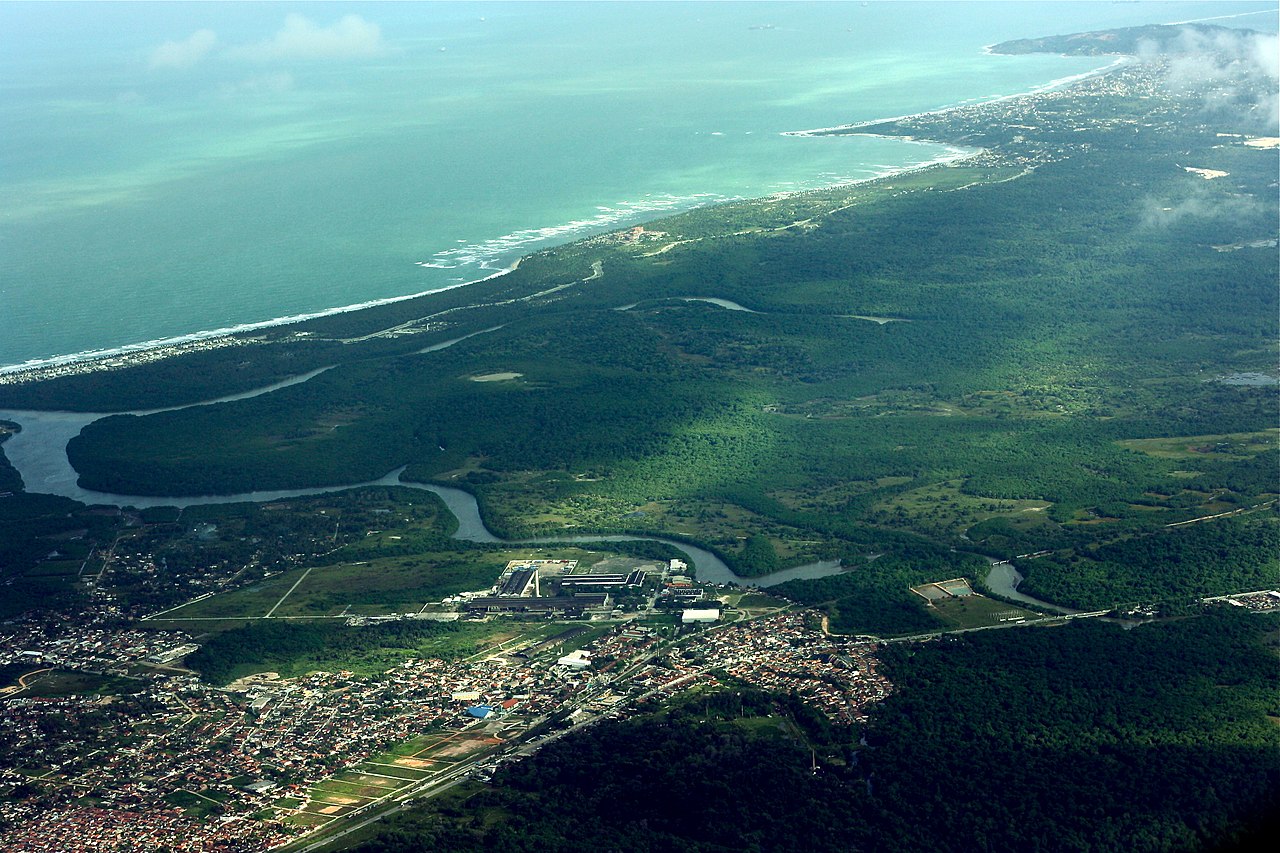Vista aérea de Porto de Galinhas cidades de pernambuco