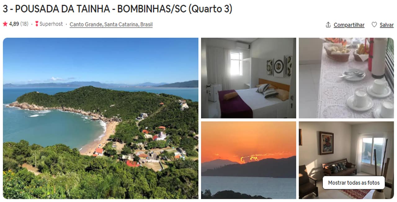 Airbnb Bombinhas