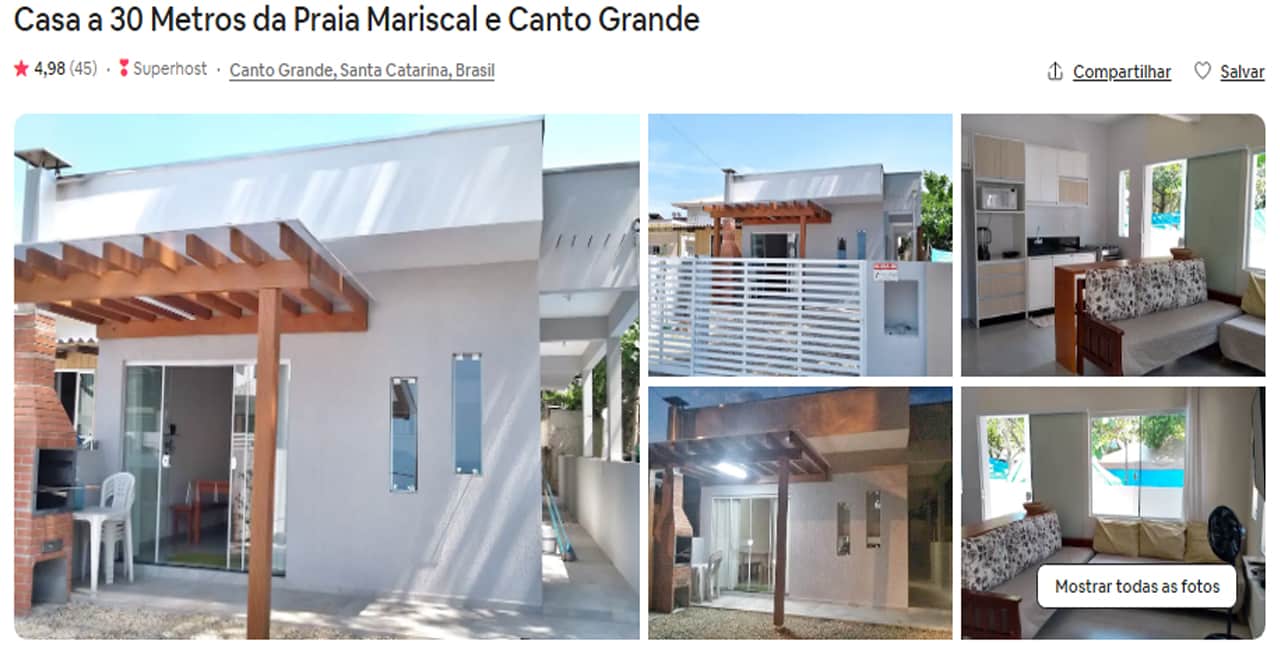 Airbnb Bombinhas santa catarina