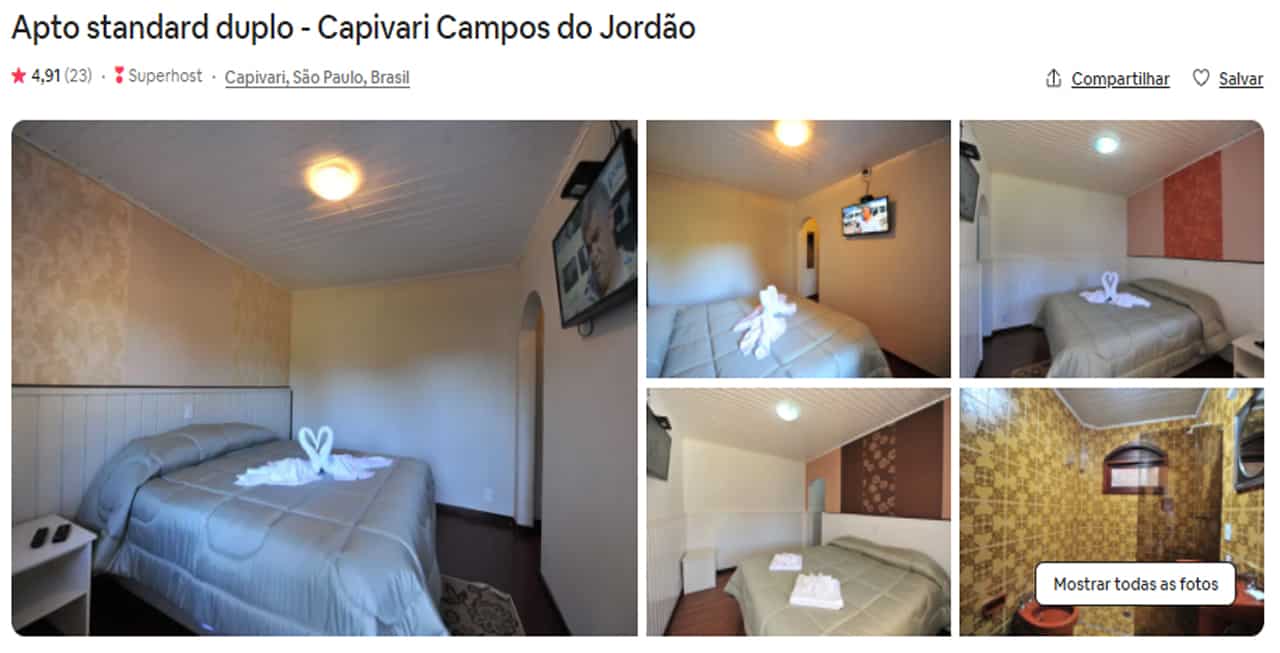 airbnb campos do jordão chales