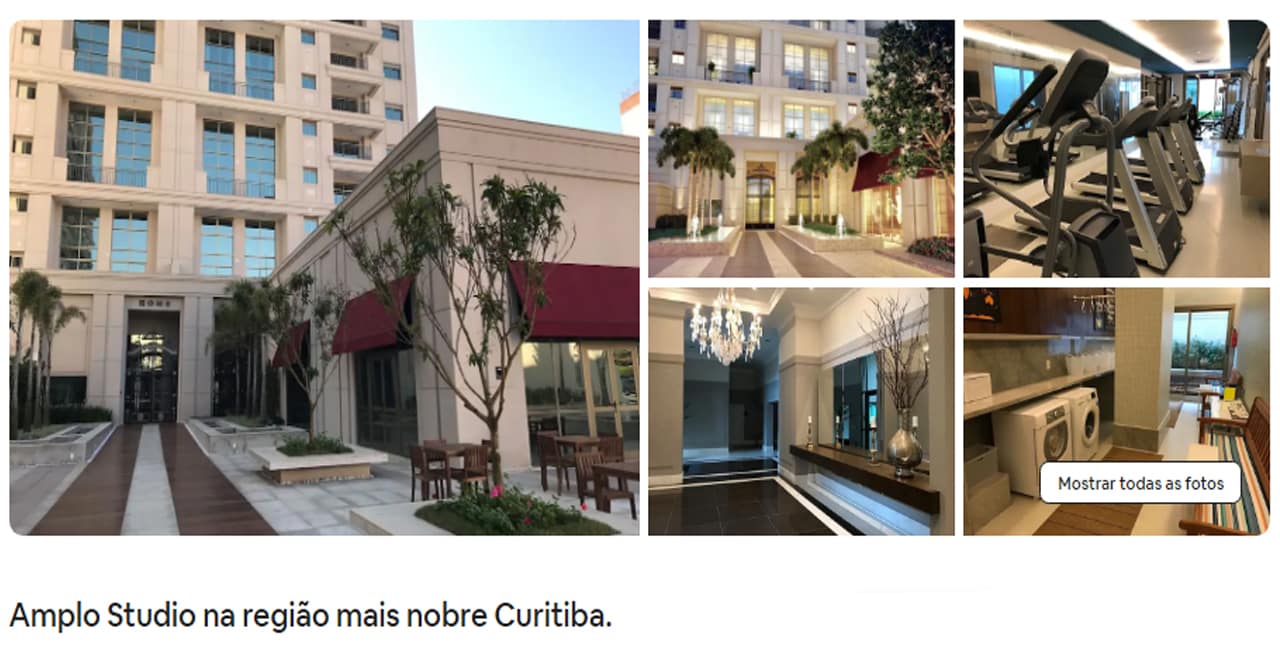 Airbnb Curitiba batel 