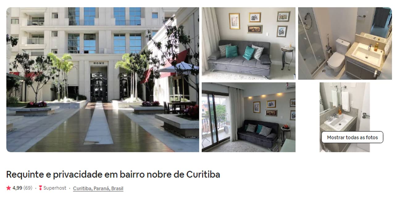 Airbnb Curitiba studio