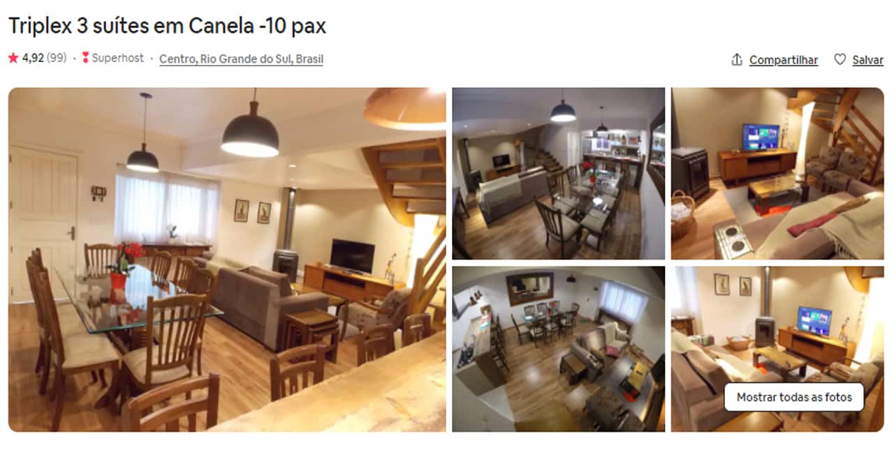 Airbnb Gramado para casal