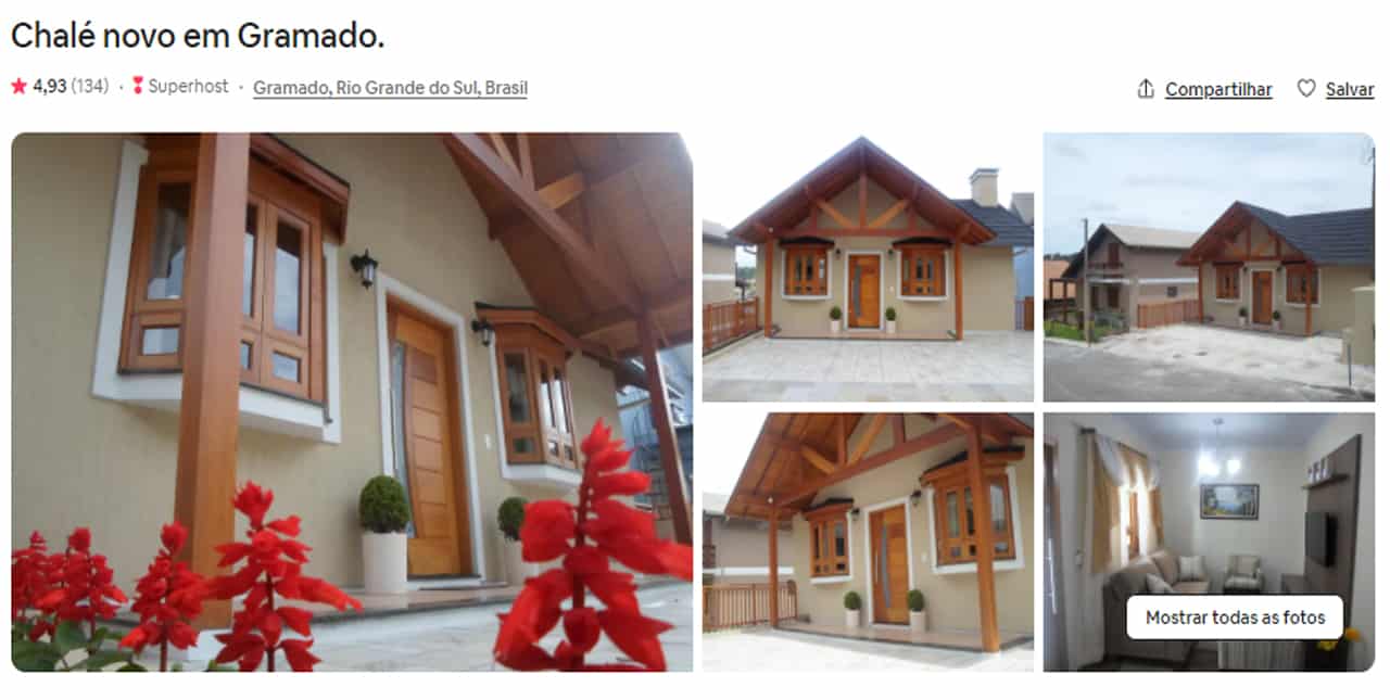 melhores Airbnb Gramado