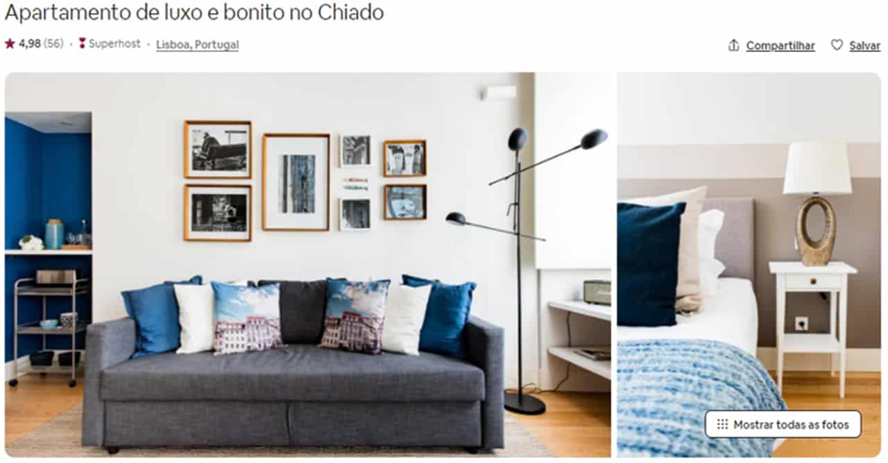 Airbnb Lisboa bairro alto