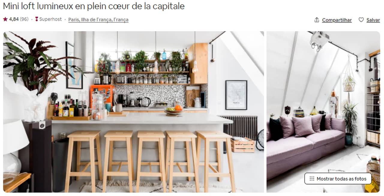 airbnb hotéis