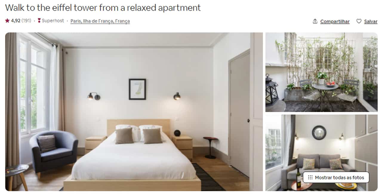 Airbnb Paris casa