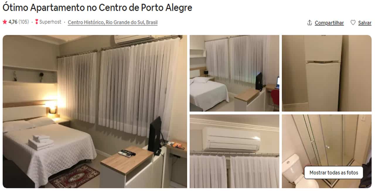 Airbnb Porto Alegre moinhos de vento