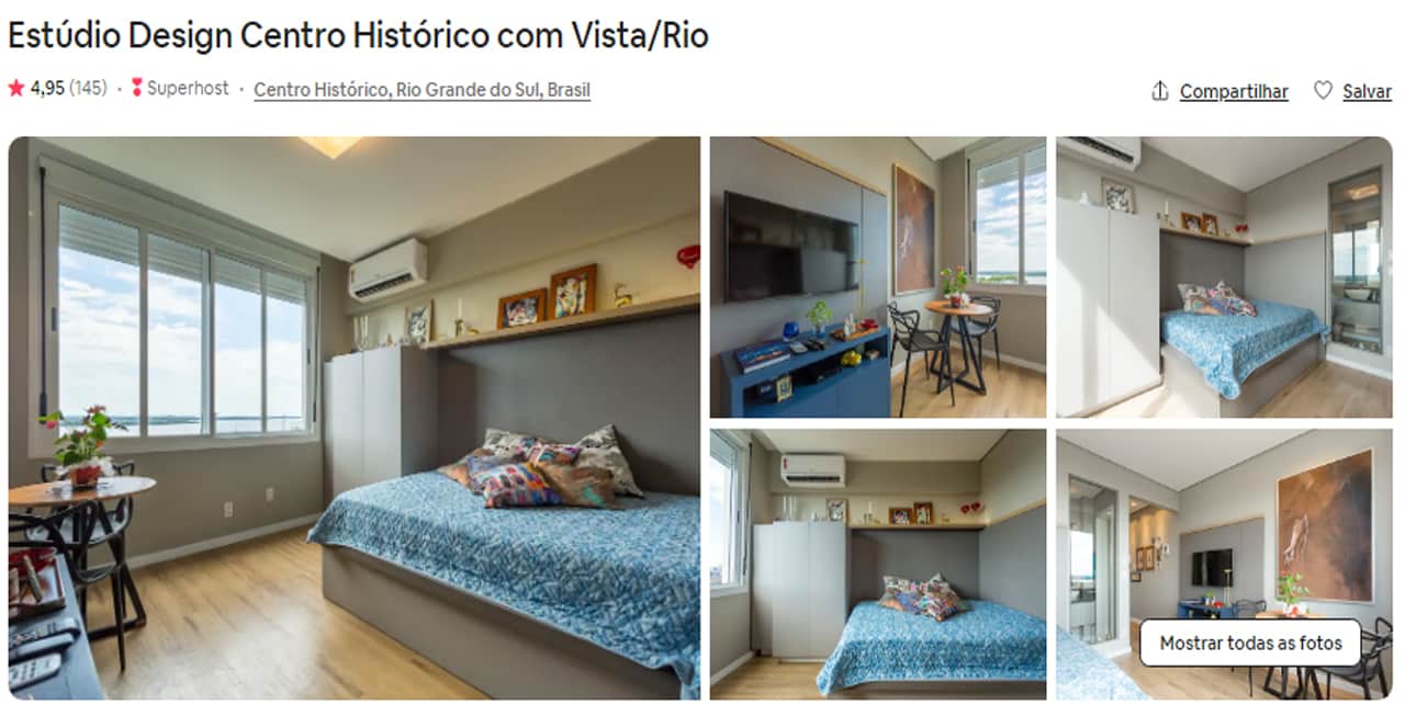 Airbnb Porto Alegre cidade baixa