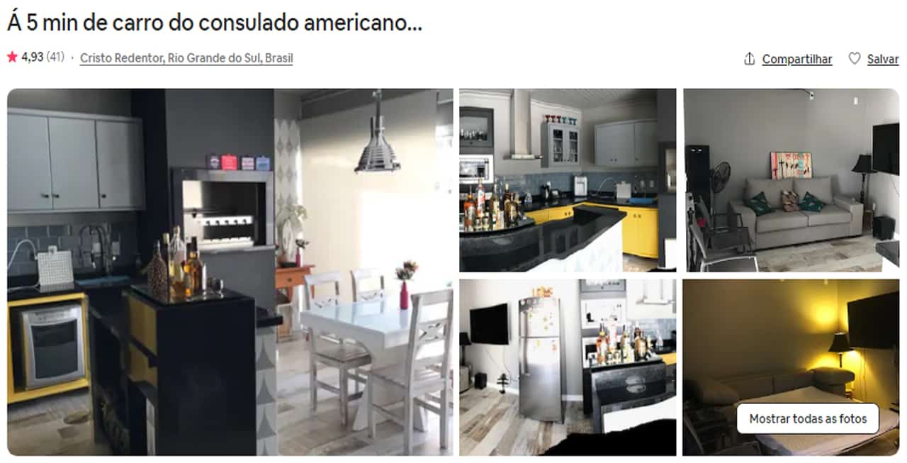 Airbnb Porto Alegre cristo redentor