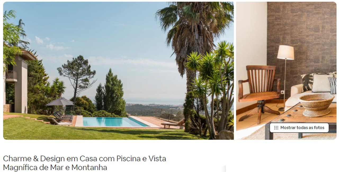 Airbnb Portugal casa de montanha