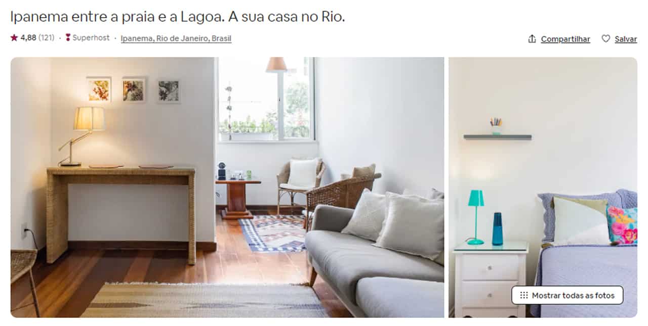 Airbnb Rio de Janeiro arraial do cabo