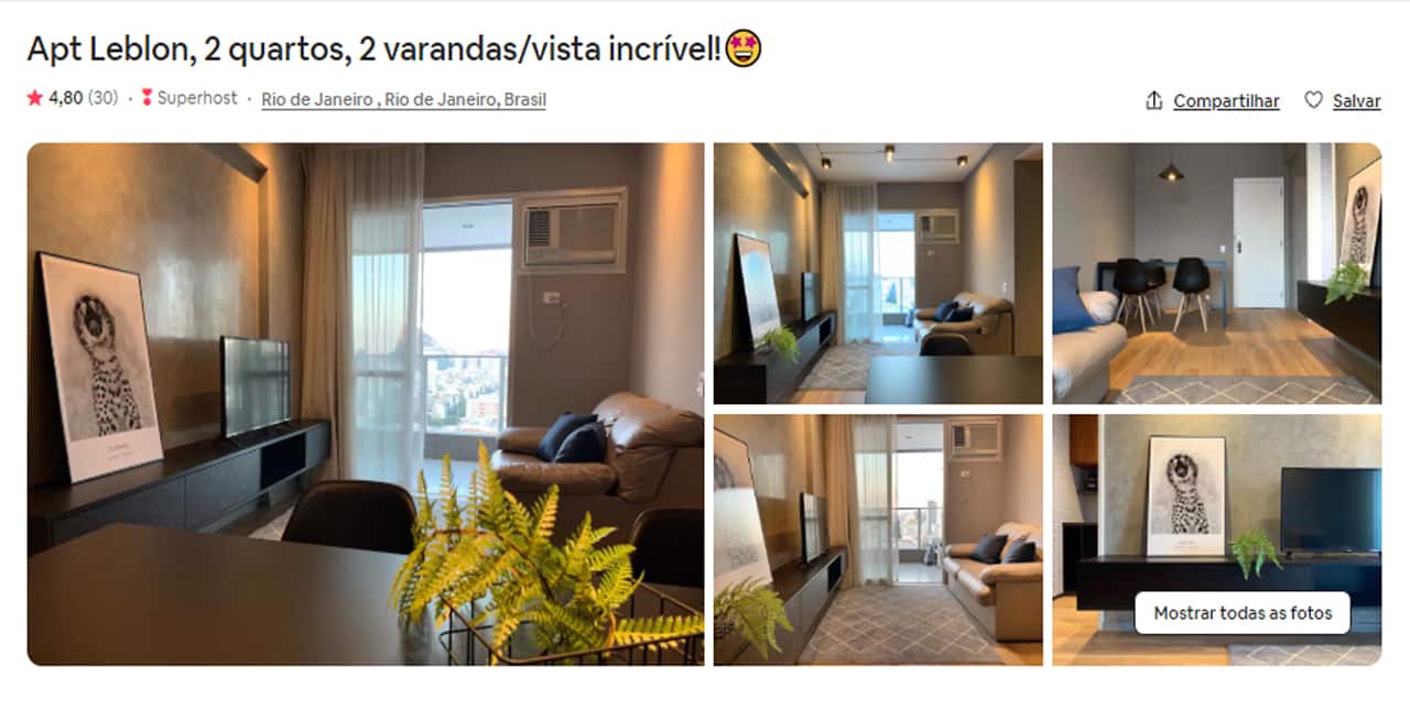 airbnb bem localizados no rio de janeiro