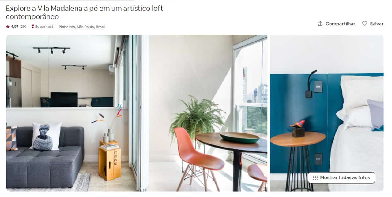 airbnb são paulo vila madalena