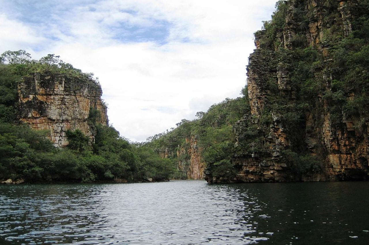 Capitólio Minas Gerais paisagens cânions em Capitólio