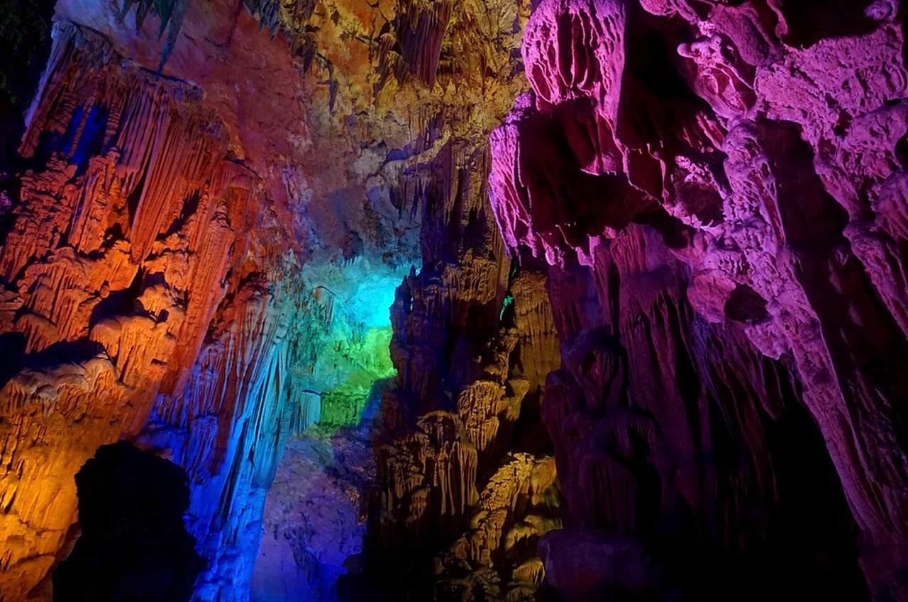 fotos de paisagens naturais de cavernas