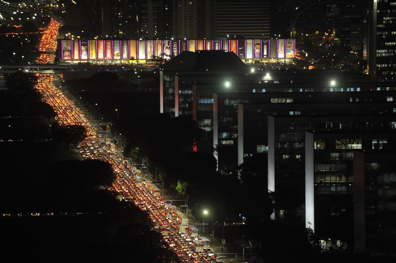 trânsito em brasilia