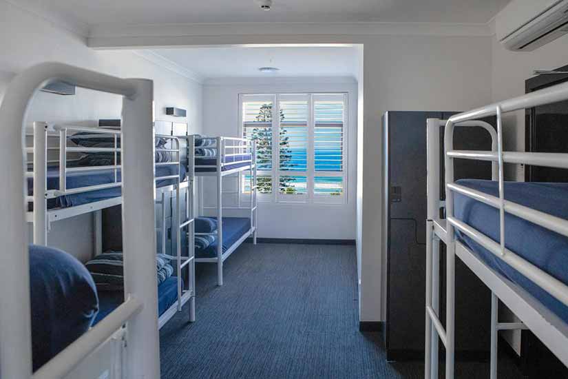 hostel na praia em Sydney