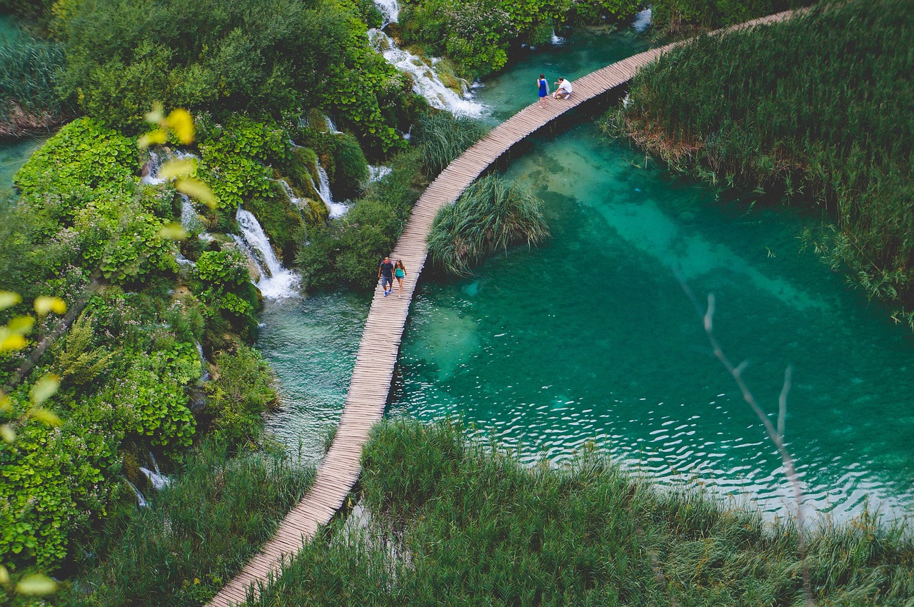 lago plitvice parque das cachoeiras, croácia