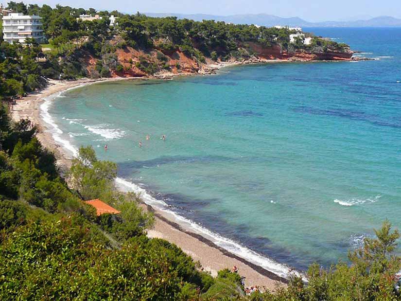 Melhores praias de Atenas