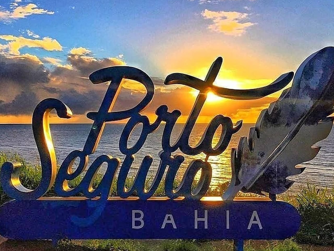 letreiro porto seguro