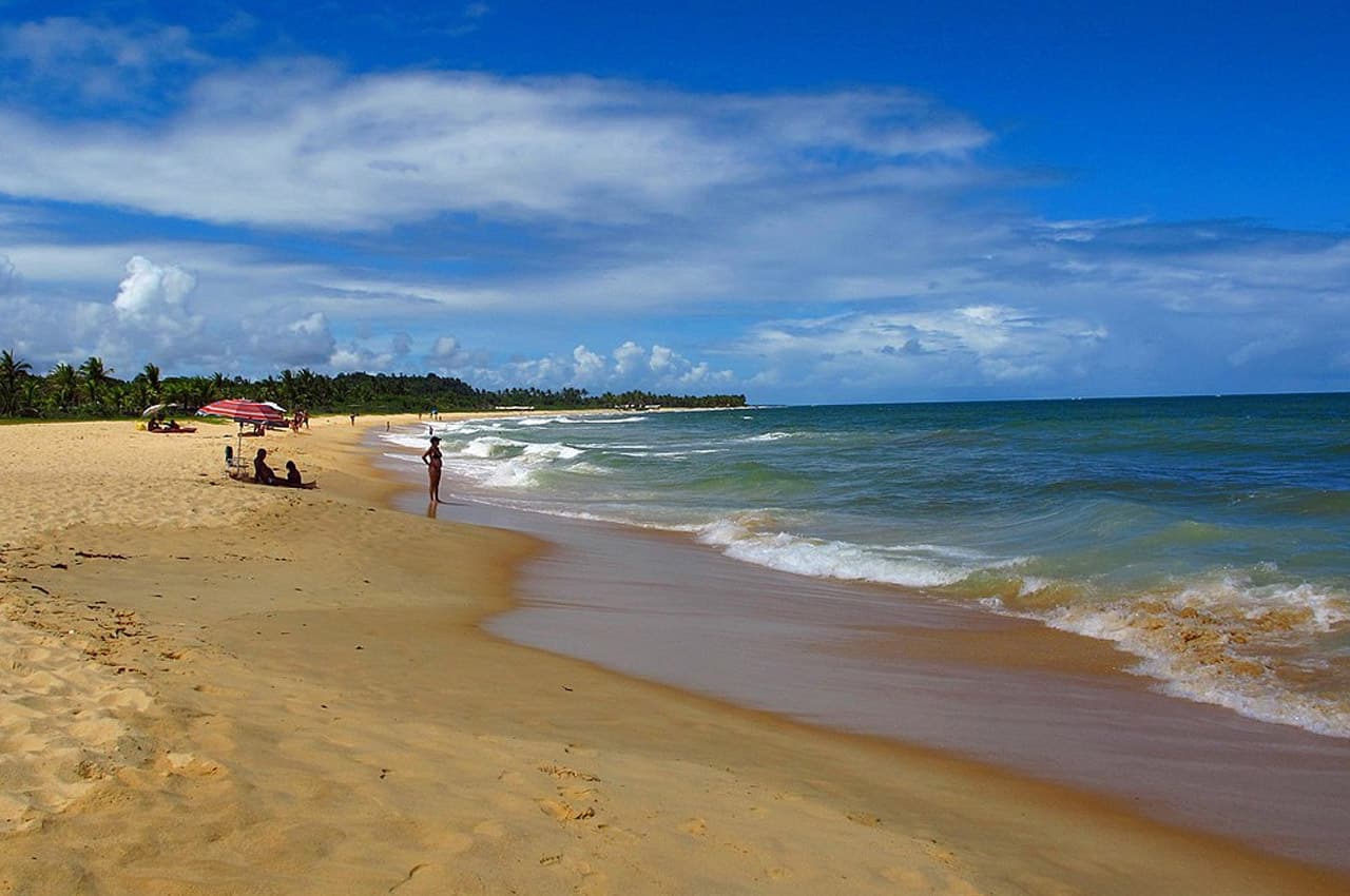 fotos de praias em Trancoso