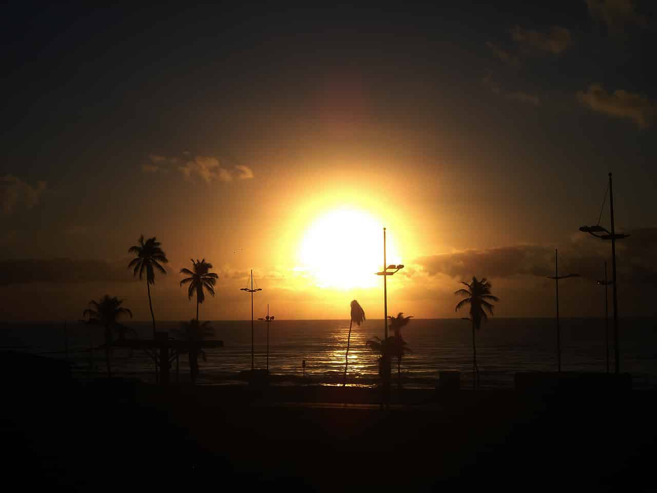 Onde ver o Pôr do sol em Salvador Pôr do sol em Salvador, Bahia