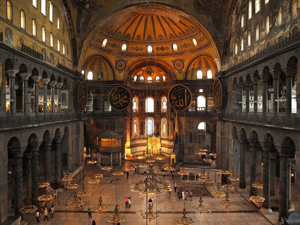 museu Hagia Sophia interior da Hagia Sophia