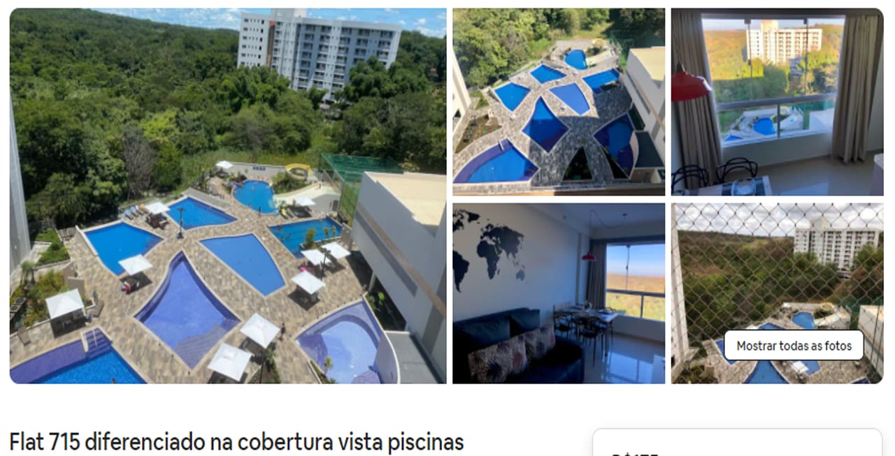 Airbnb Caldas Novas bem localizado