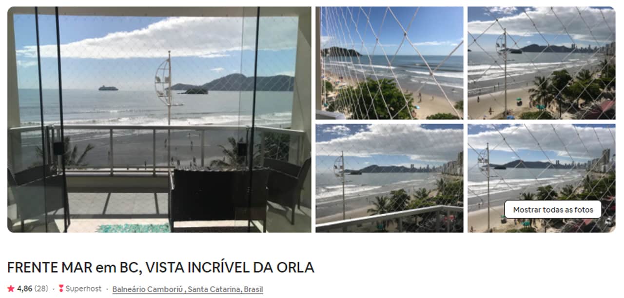 Airbnb Balneário Camboriú Avenida Atlantica