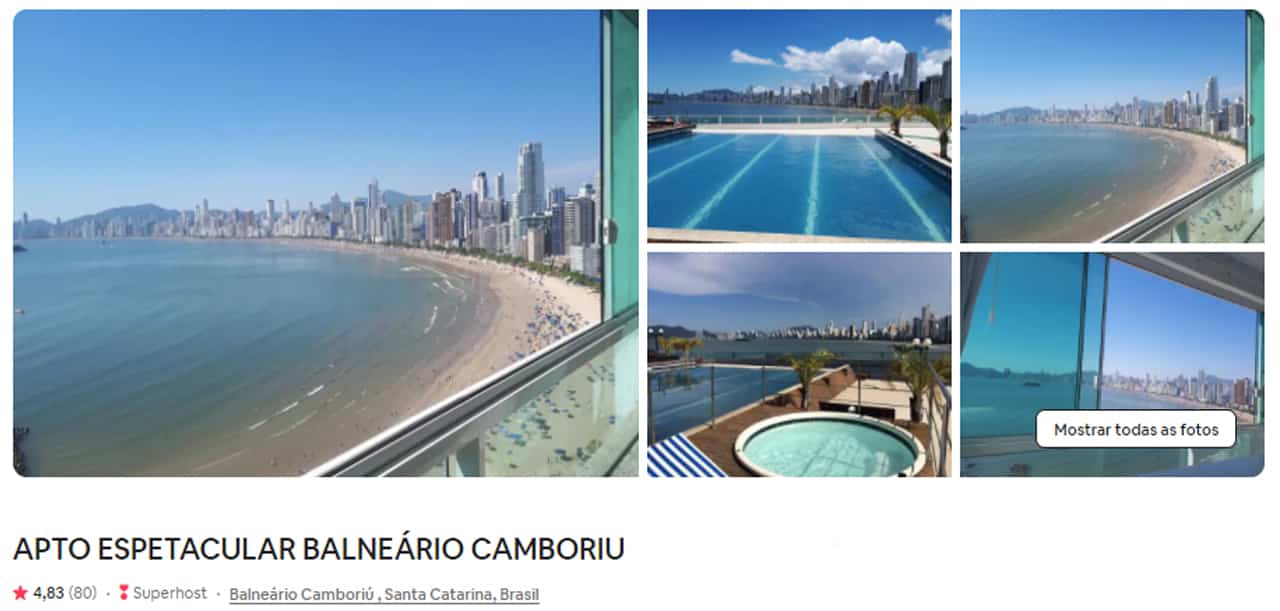 Airbnb Balneário Camboriú