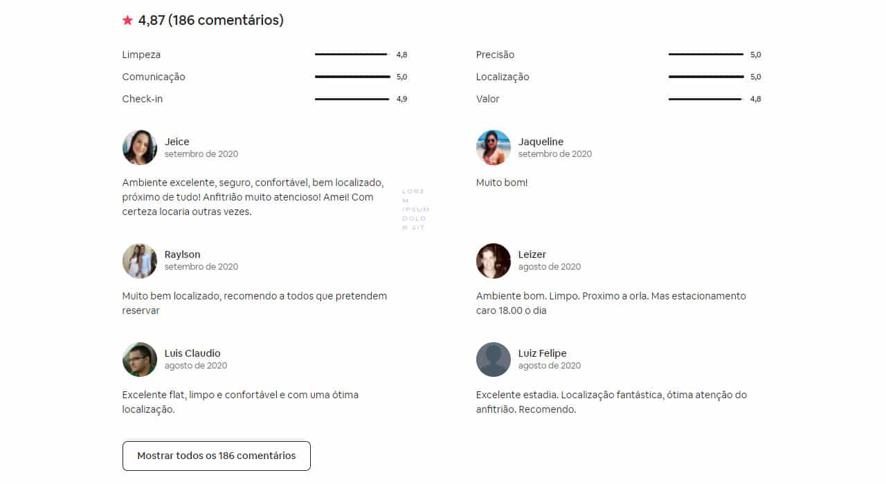 como ser bem avaliado no airbnb