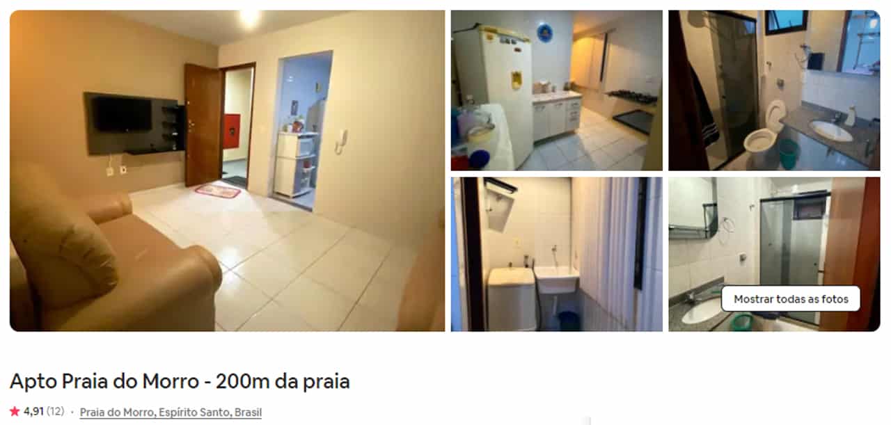 Airbnb Guarapari praia do morro