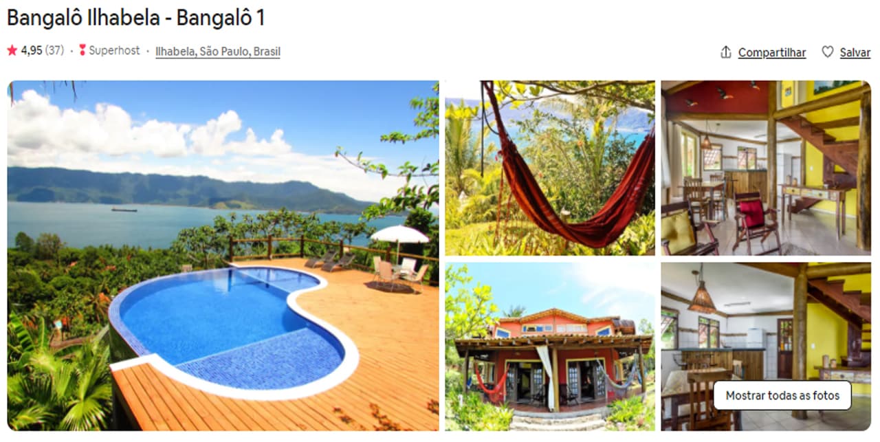 Airbnb Ilhabela bangalo