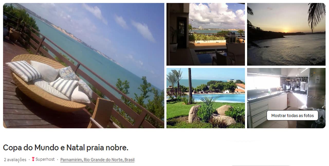 Airbnb Natal: alugue casa em Ponta Negra, Praia do Meio etc