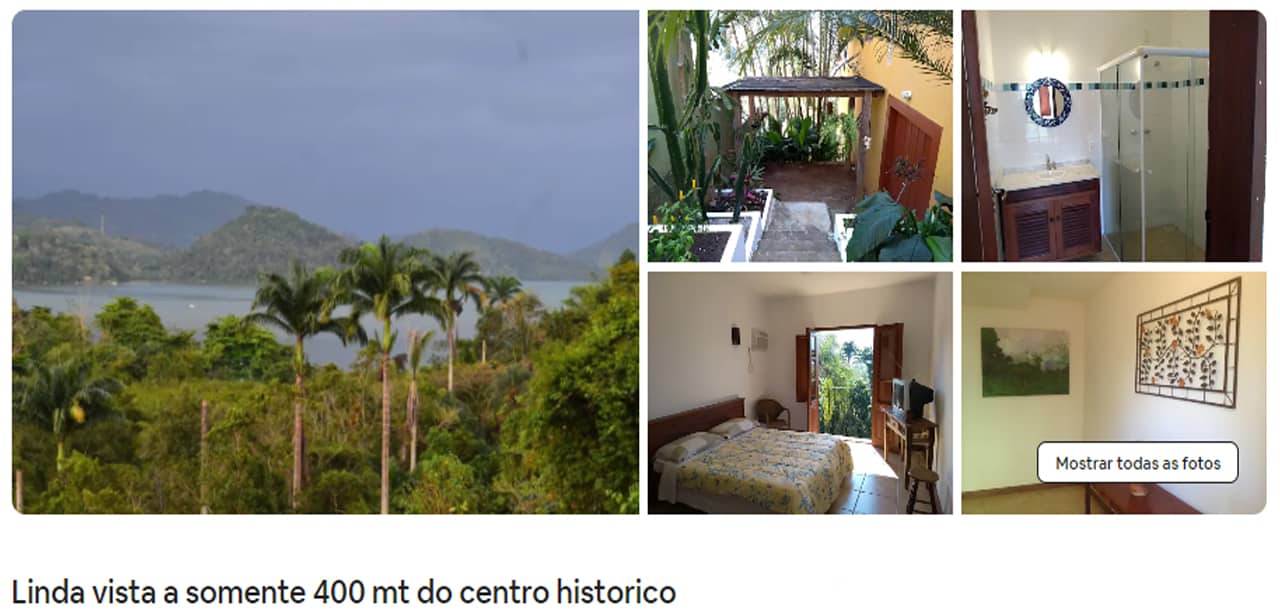 Airbnb Paraty hoteis