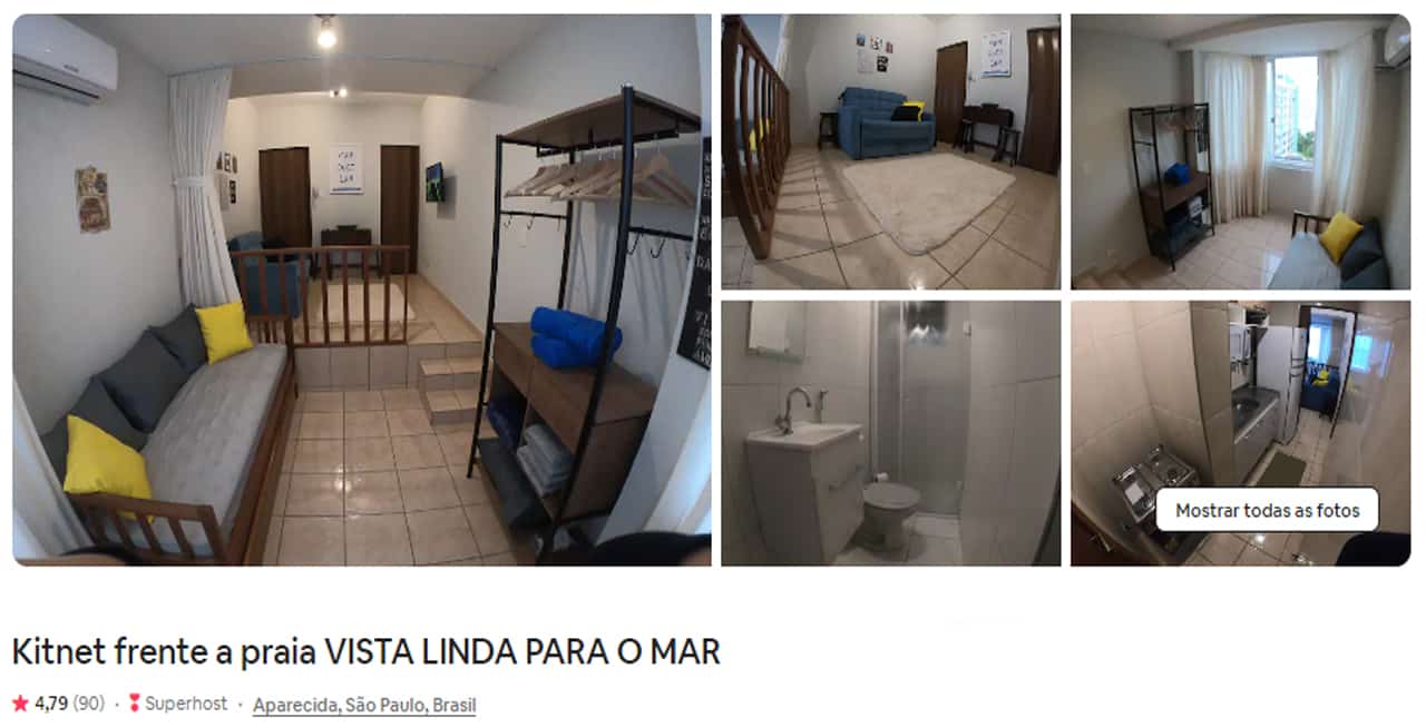 Airbnb Santos embare