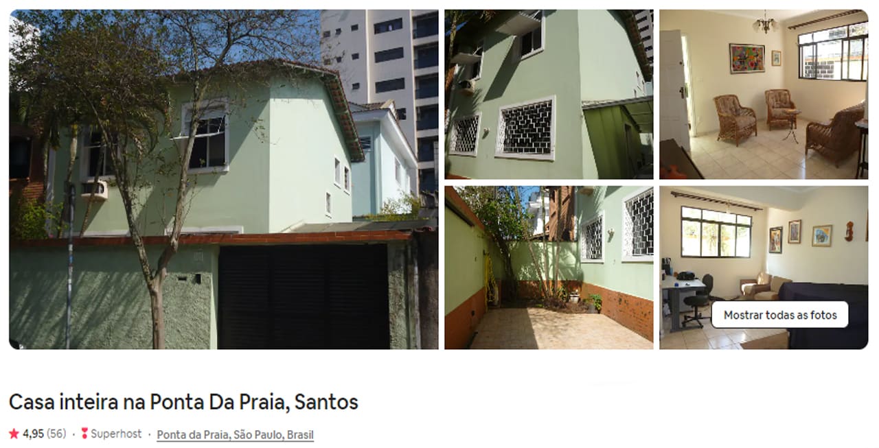 airbnb guarujá