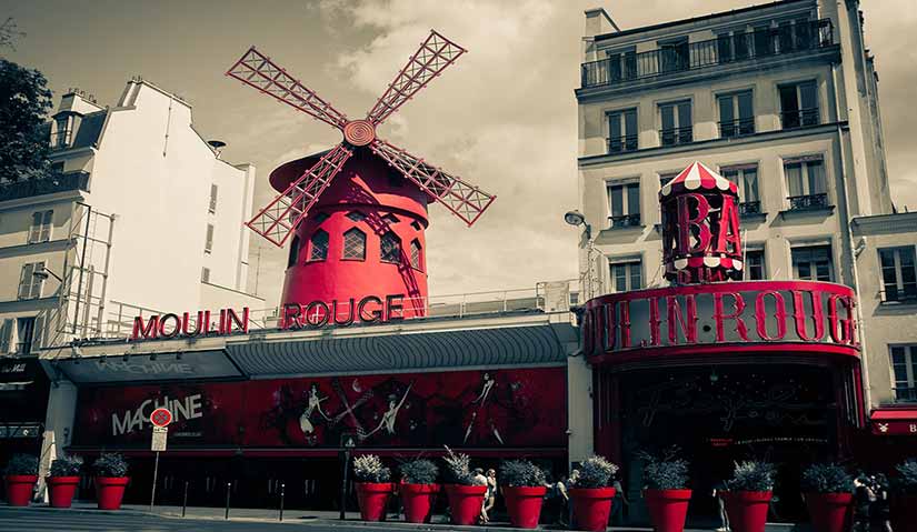 fotos de paris moulin rouge