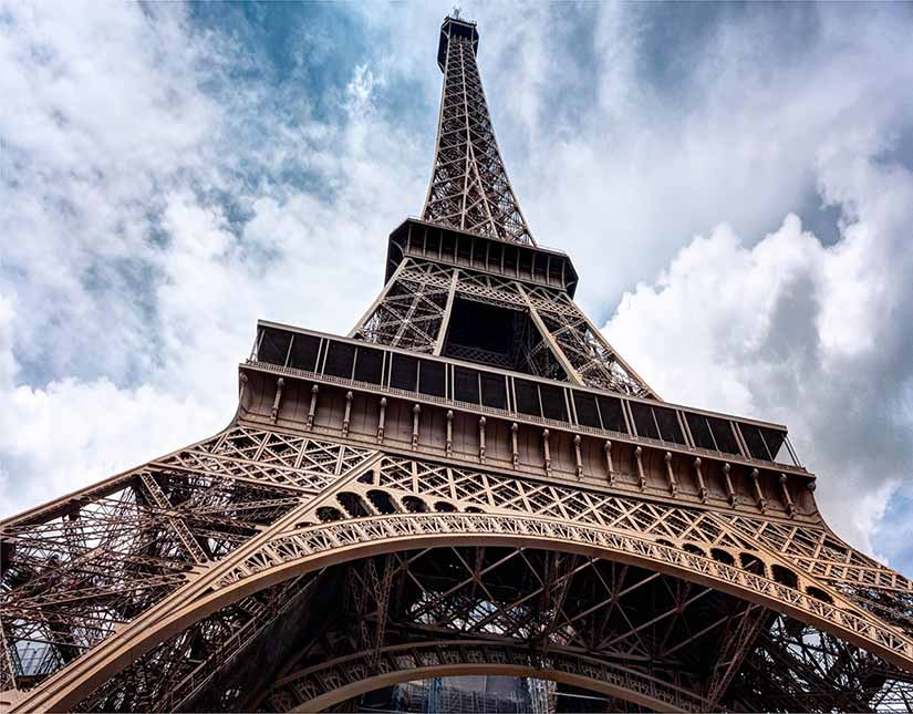 vista da torre eiffel