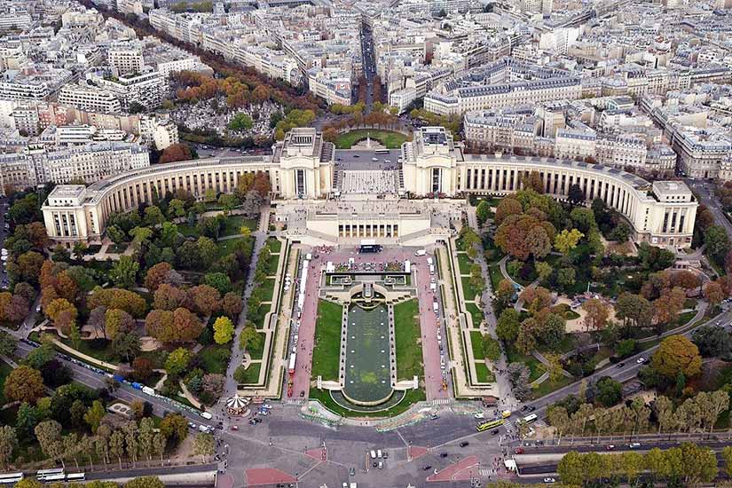 fotos de paris trocadero